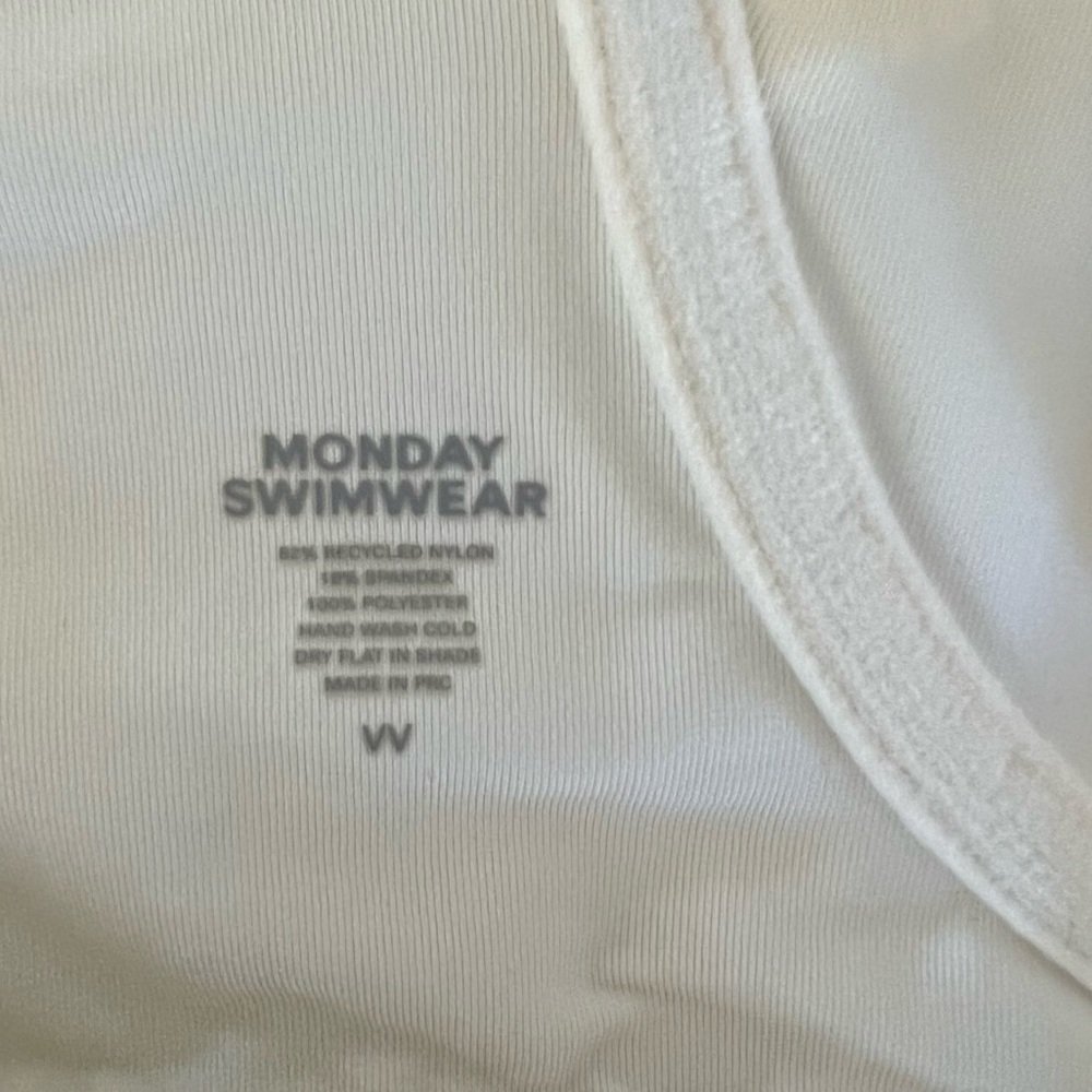 Monday Swimwear Clovelly Top Ivory - size VV - Picture 6 of 7